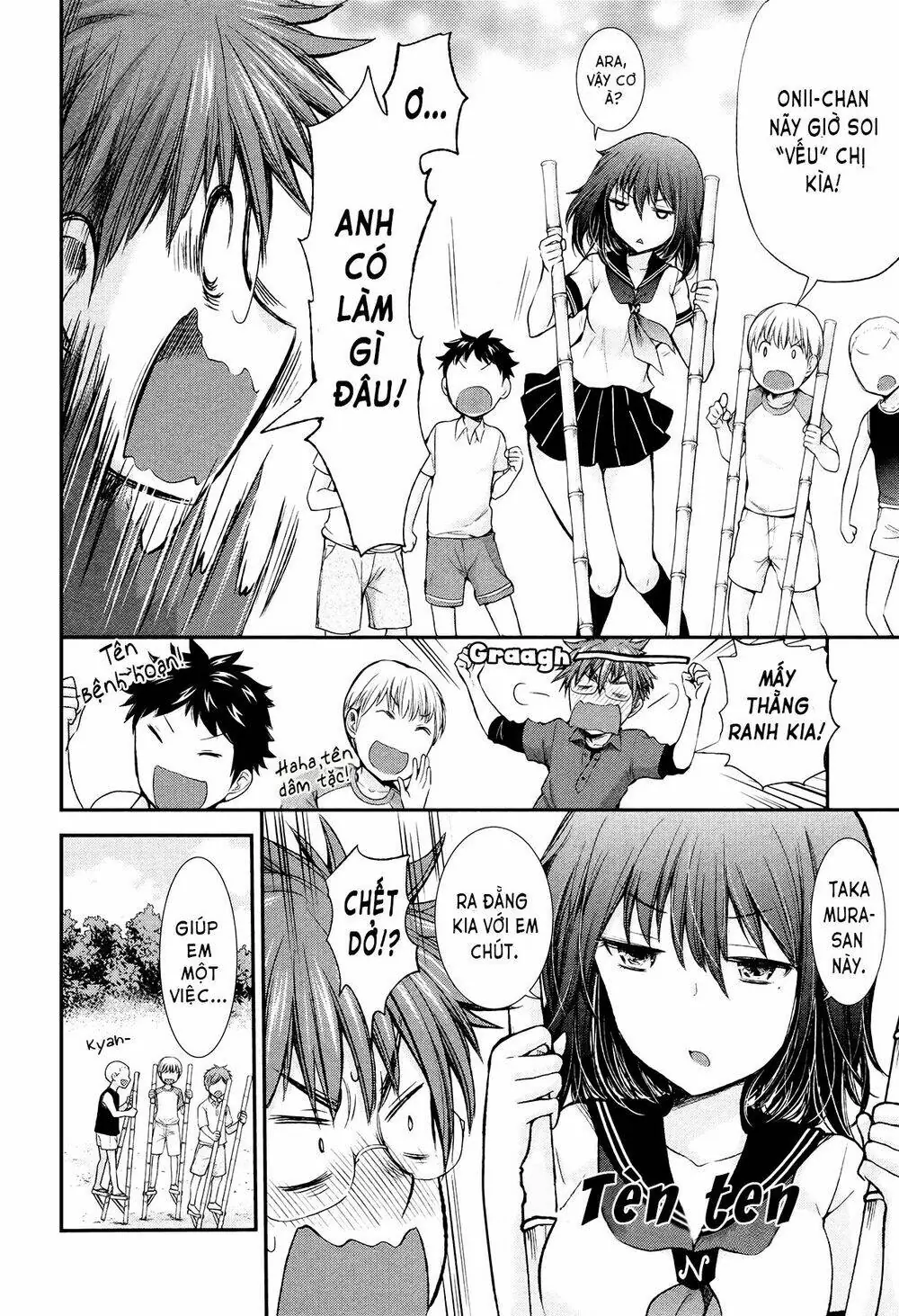 Henjo - Hen Na Joshi Kousei Amaguri Chiko Chapter 19 - Trang 15