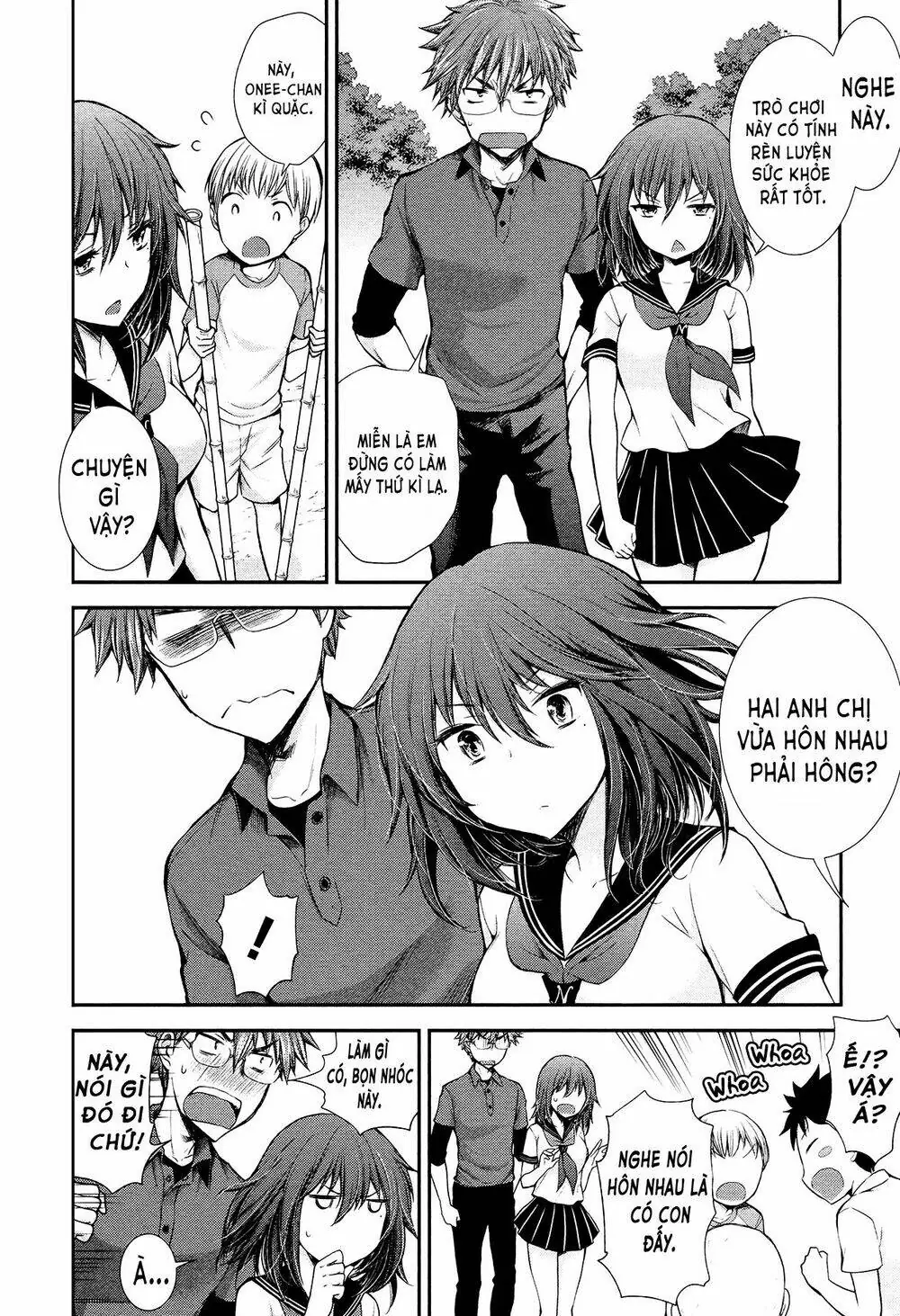 Henjo - Hen Na Joshi Kousei Amaguri Chiko Chapter 19 - Trang 17