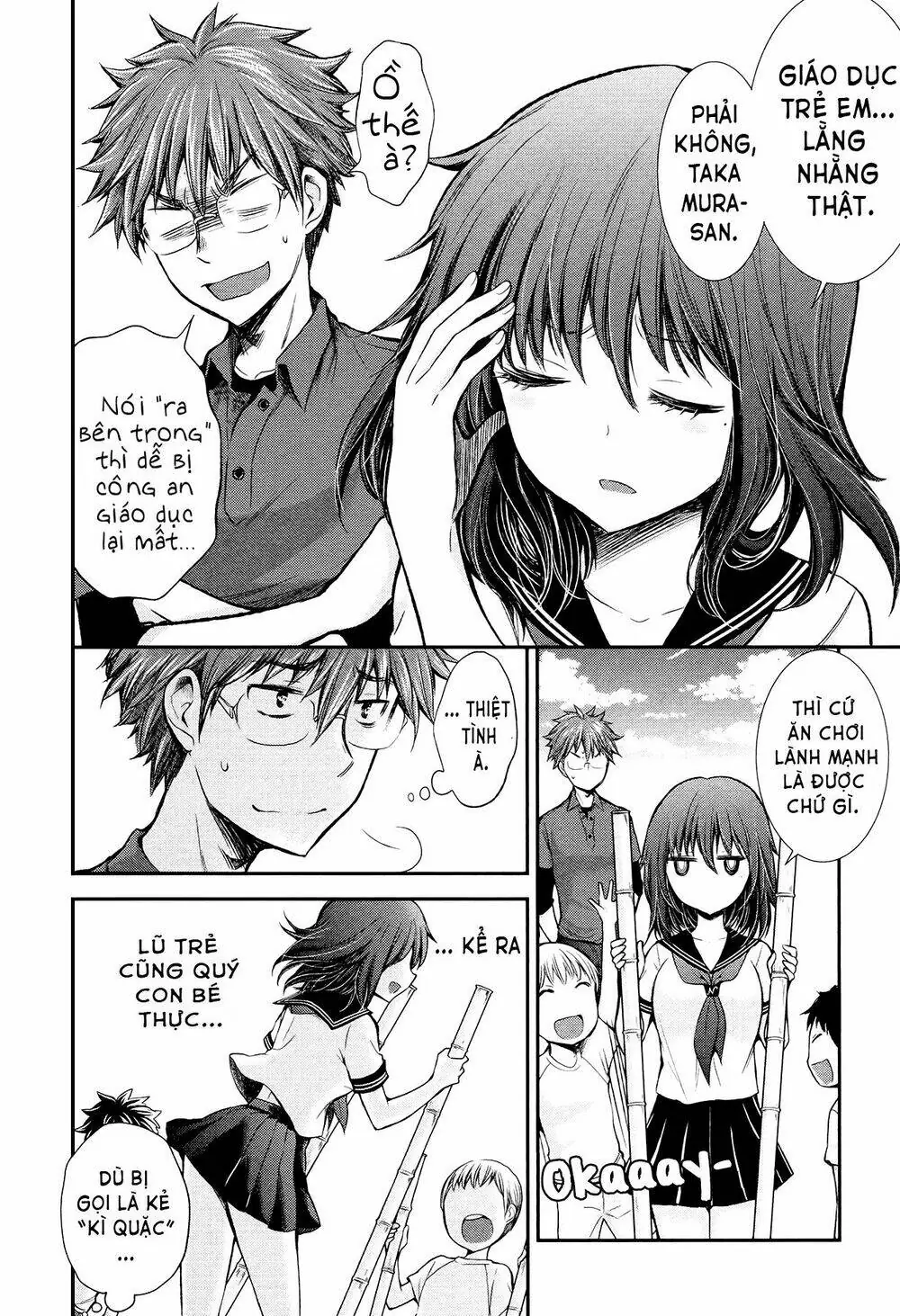 Henjo - Hen Na Joshi Kousei Amaguri Chiko Chapter 19 - Trang 19