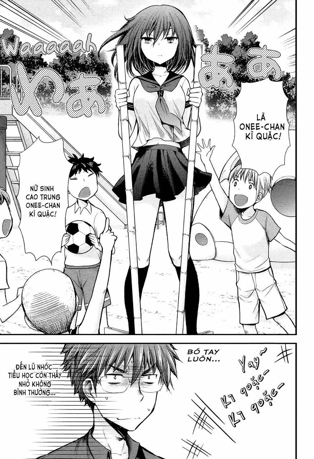 Henjo - Hen Na Joshi Kousei Amaguri Chiko Chapter 19 - Trang 8