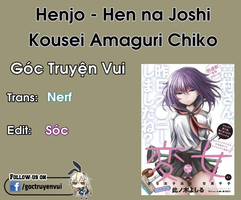Henjo - Hen Na Joshi Kousei Amaguri Chiko Chapter 2 - Trang 3