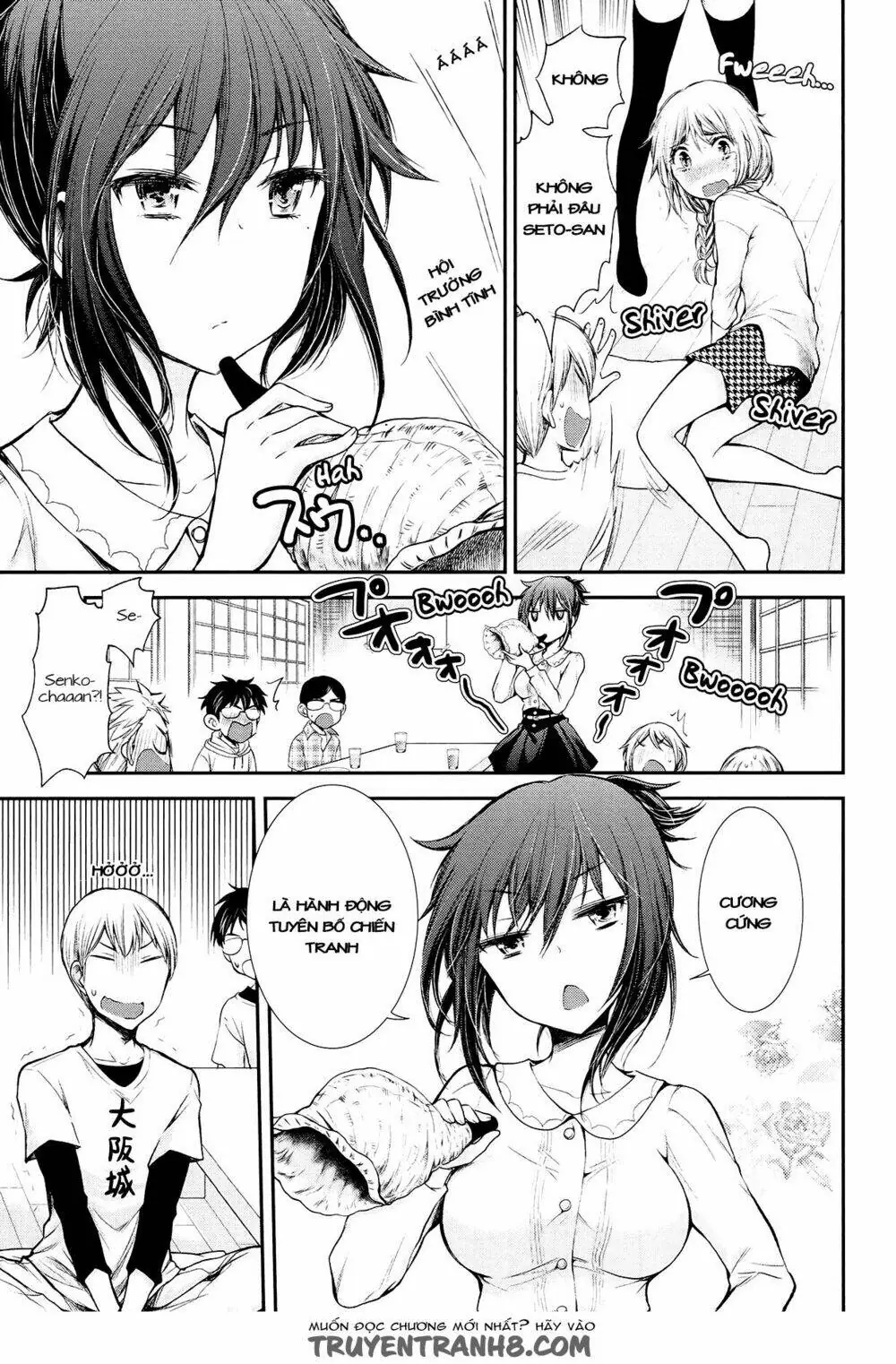 Henjo - Hen Na Joshi Kousei Amaguri Chiko Chapter 21 - Trang 17
