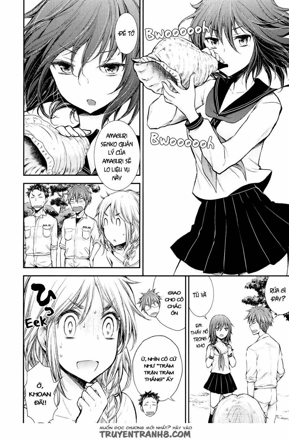 Henjo - Hen Na Joshi Kousei Amaguri Chiko Chapter 21 - Trang 4