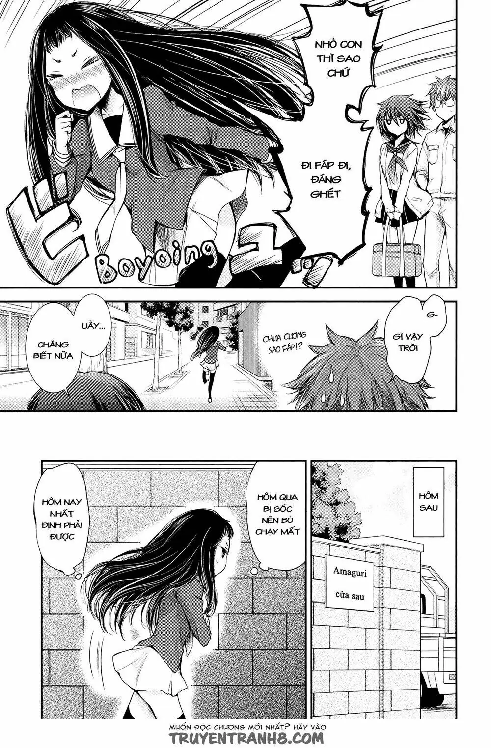 Henjo - Hen Na Joshi Kousei Amaguri Chiko Chapter 22 - Trang 9