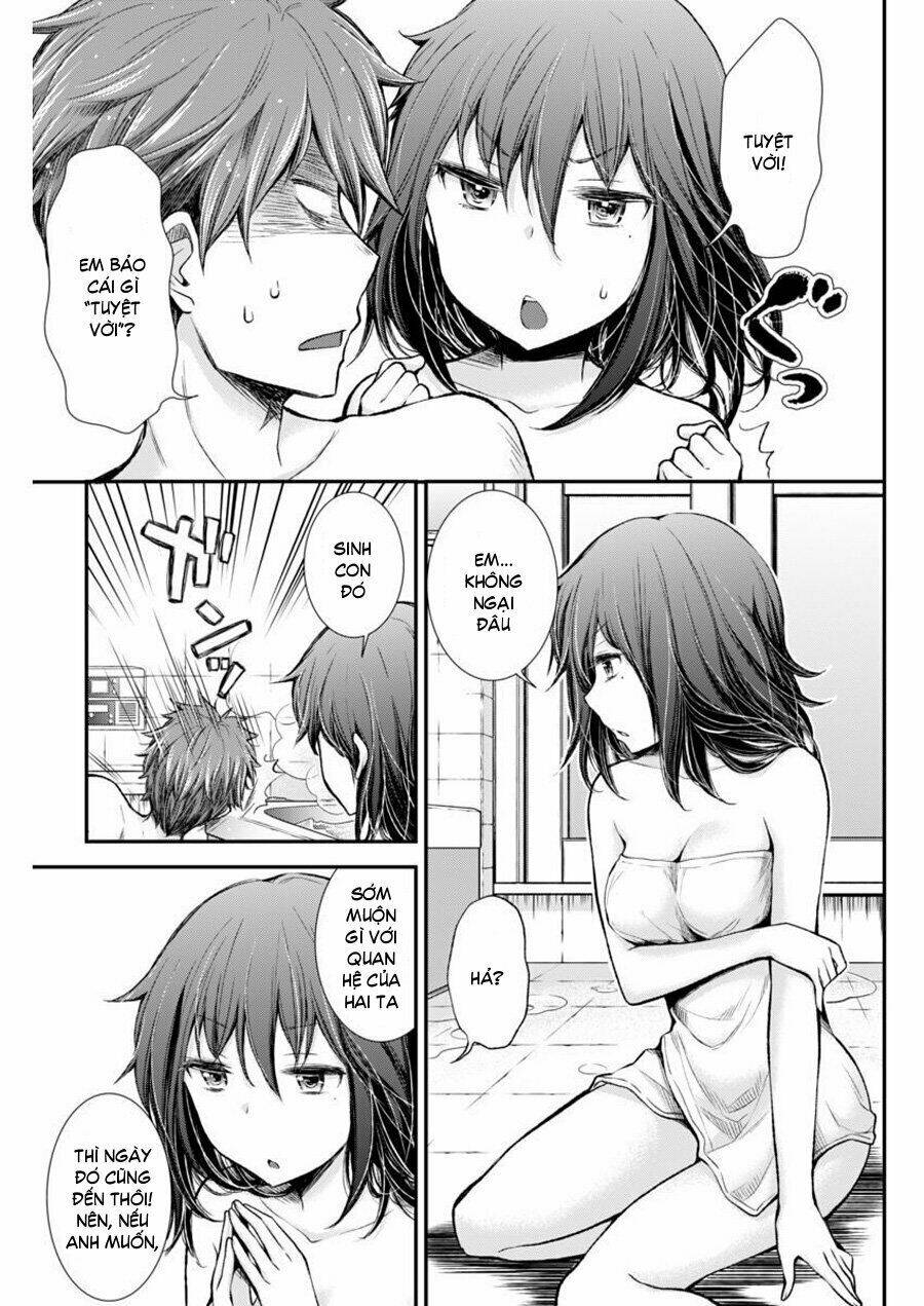 Henjo - Hen Na Joshi Kousei Amaguri Chiko Chapter 32 - Trang 17