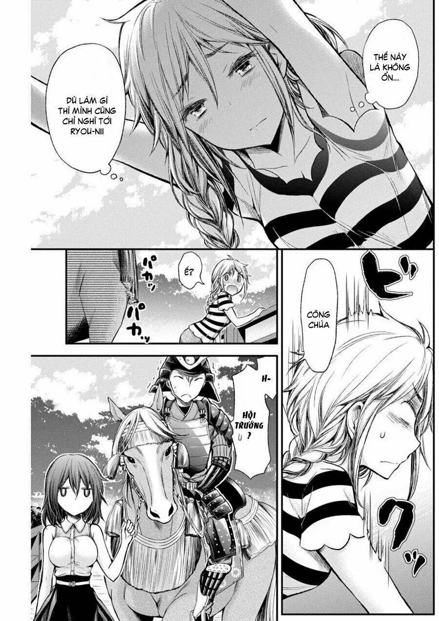 Henjo - Hen Na Joshi Kousei Amaguri Chiko Chapter 34 - Trang 15