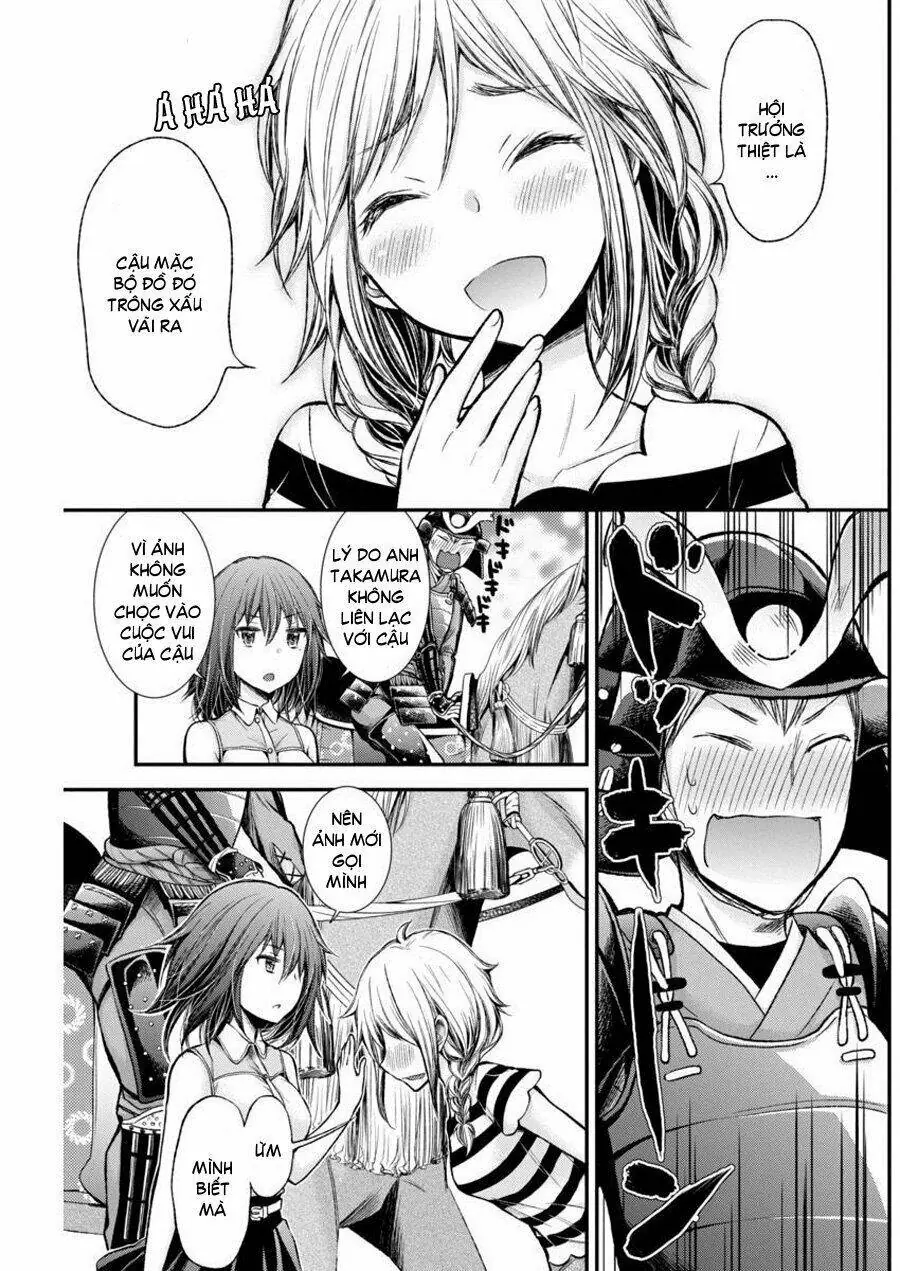 Henjo - Hen Na Joshi Kousei Amaguri Chiko Chapter 34 - Trang 17
