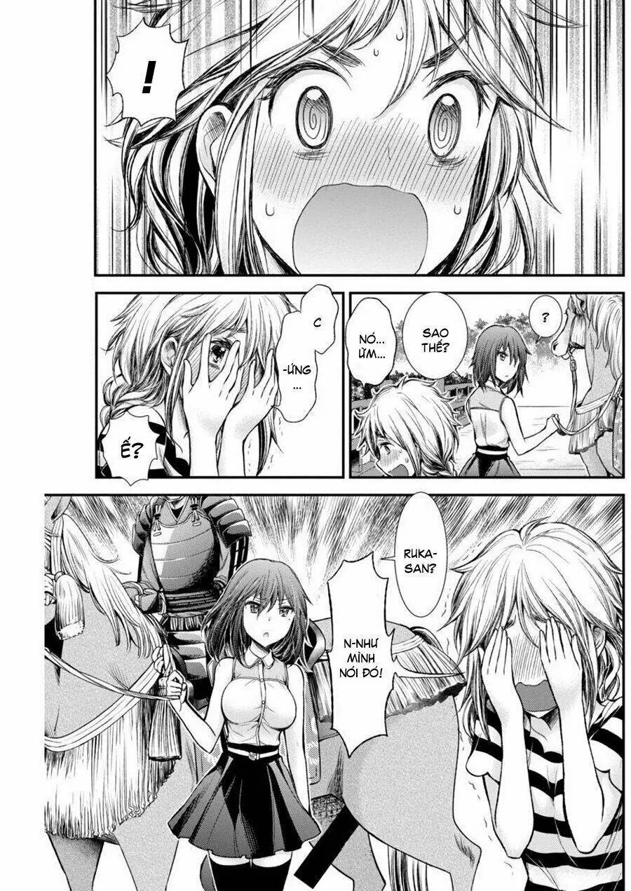 Henjo - Hen Na Joshi Kousei Amaguri Chiko Chapter 34 - Trang 19
