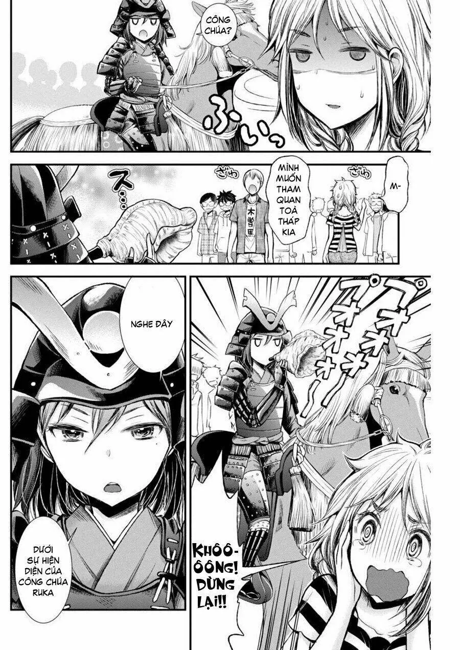Henjo - Hen Na Joshi Kousei Amaguri Chiko Chapter 34 - Trang 6