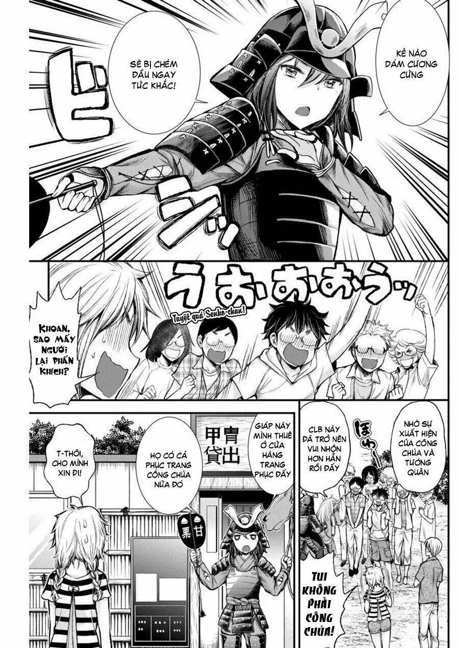 Henjo - Hen Na Joshi Kousei Amaguri Chiko Chapter 34 - Trang 7