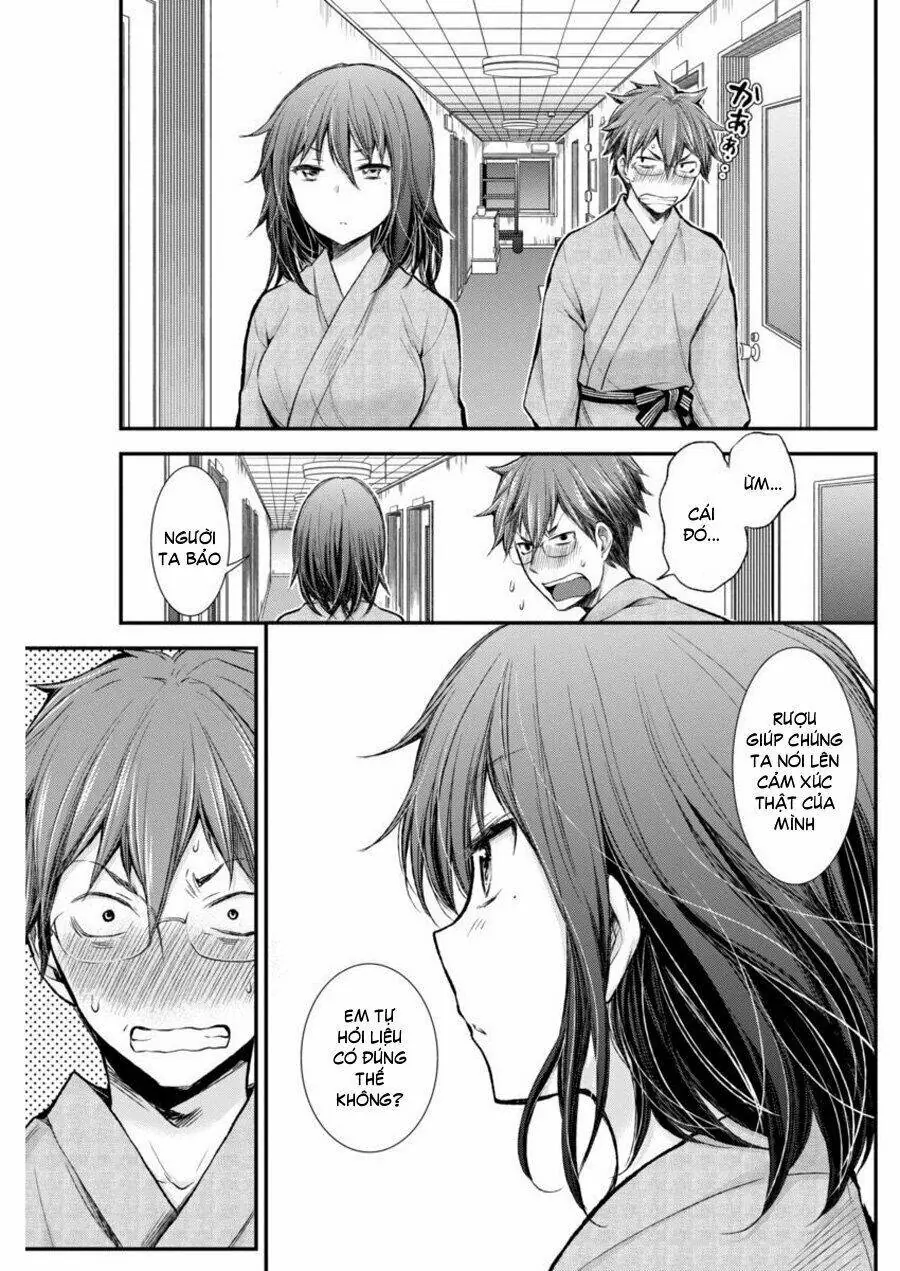 Henjo - Hen Na Joshi Kousei Amaguri Chiko Chapter 35 - Trang 19