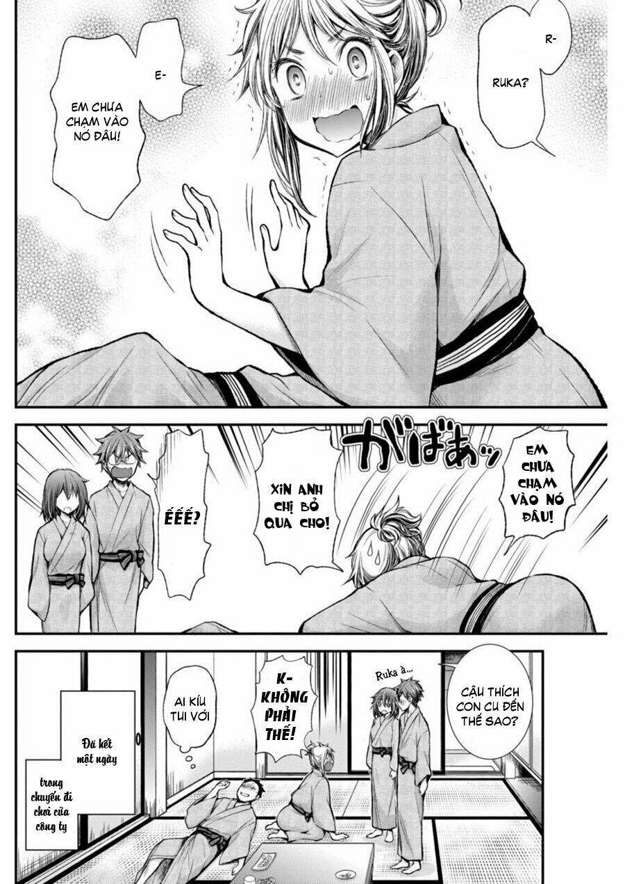 Henjo - Hen Na Joshi Kousei Amaguri Chiko Chapter 35 - Trang 22