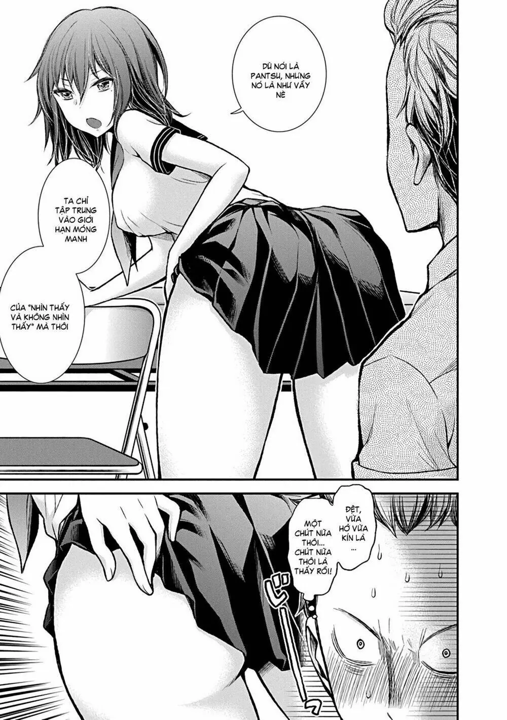 Henjo - Hen Na Joshi Kousei Amaguri Chiko Chapter 37 - Trang 12