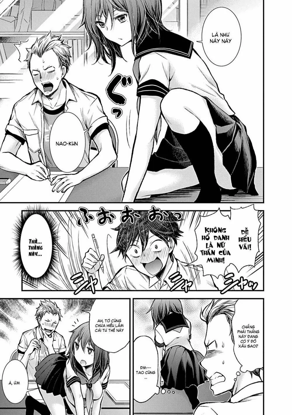 Henjo - Hen Na Joshi Kousei Amaguri Chiko Chapter 37 - Trang 14