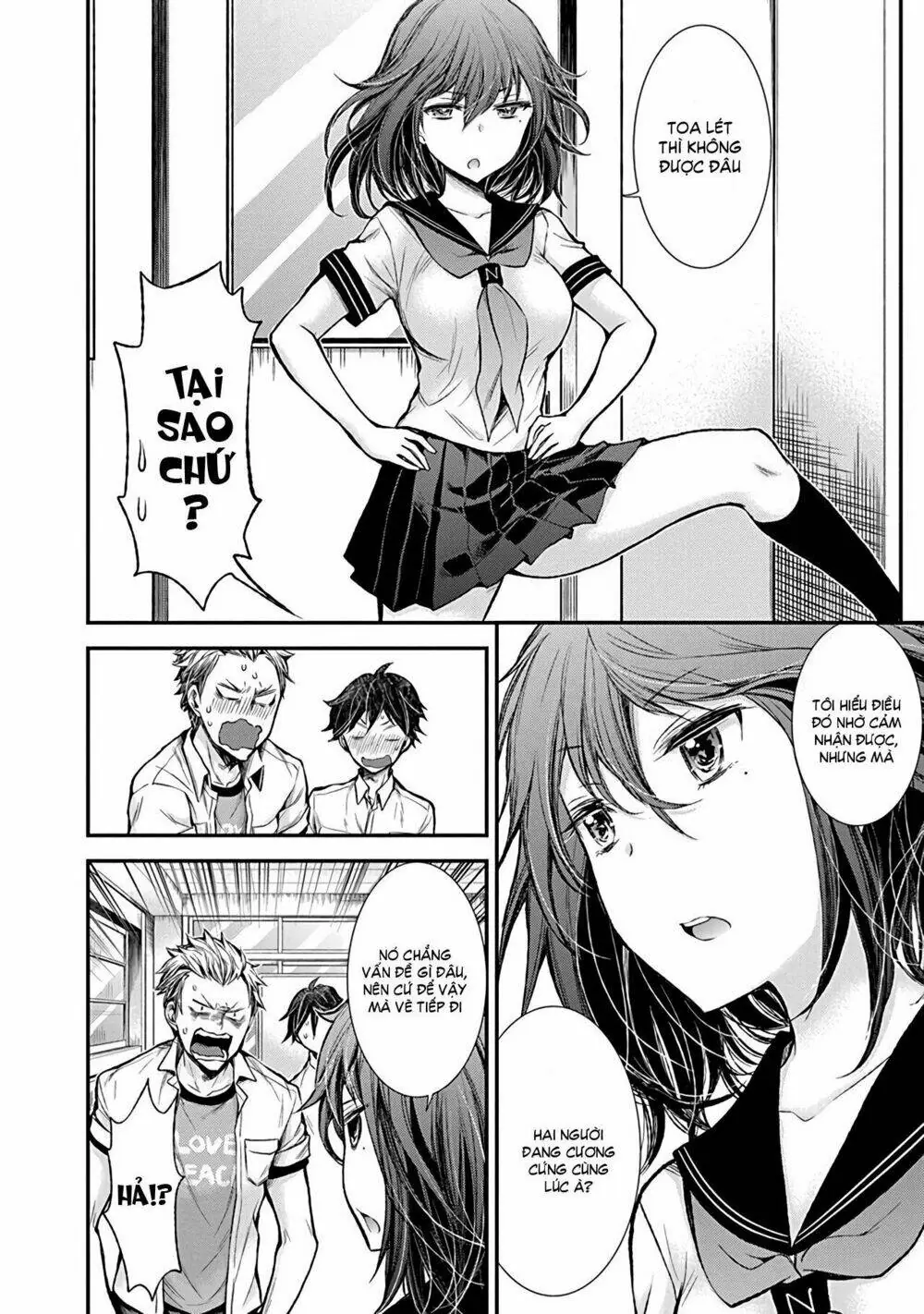 Henjo - Hen Na Joshi Kousei Amaguri Chiko Chapter 37 - Trang 17