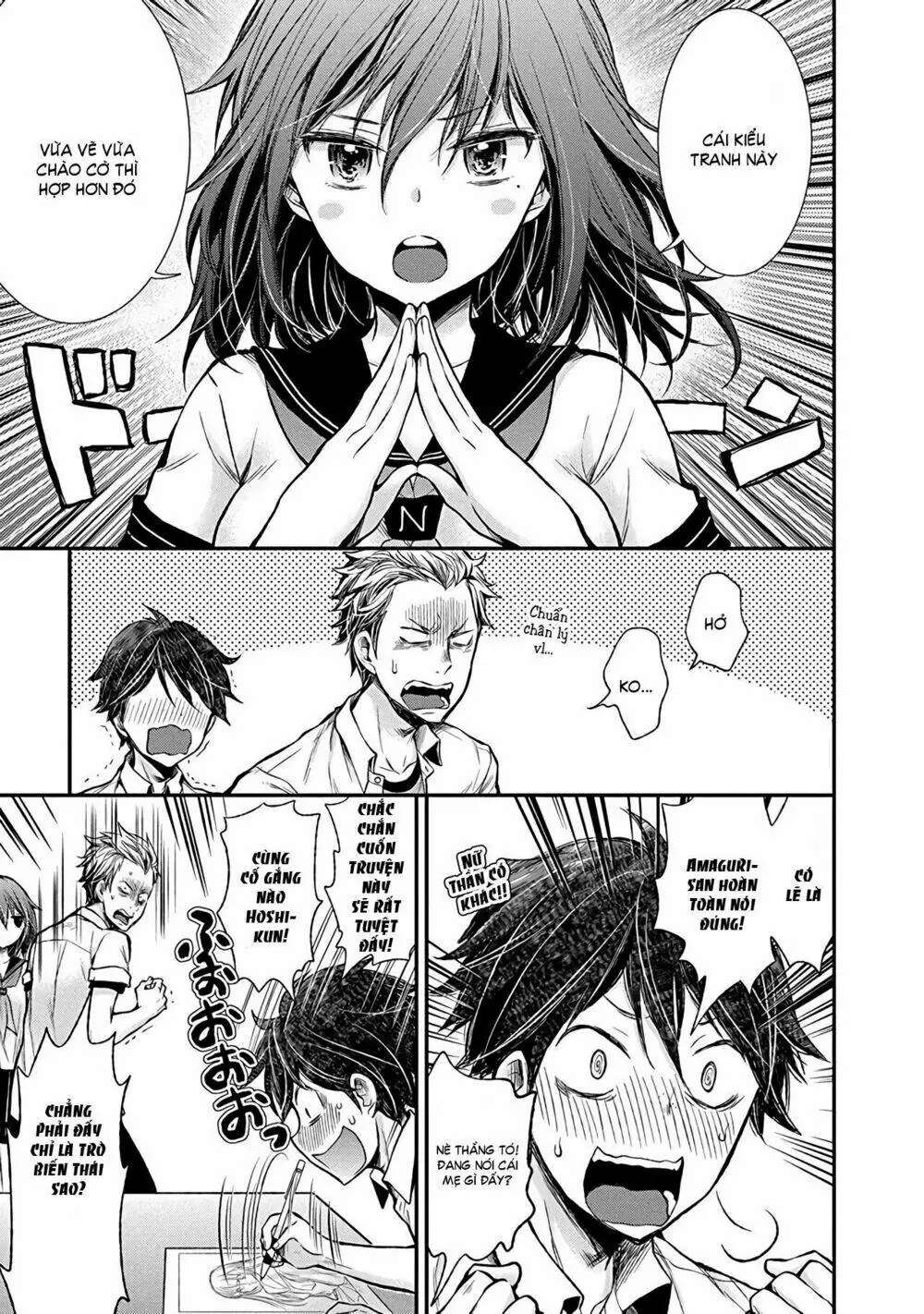Henjo - Hen Na Joshi Kousei Amaguri Chiko Chapter 37 - Trang 18