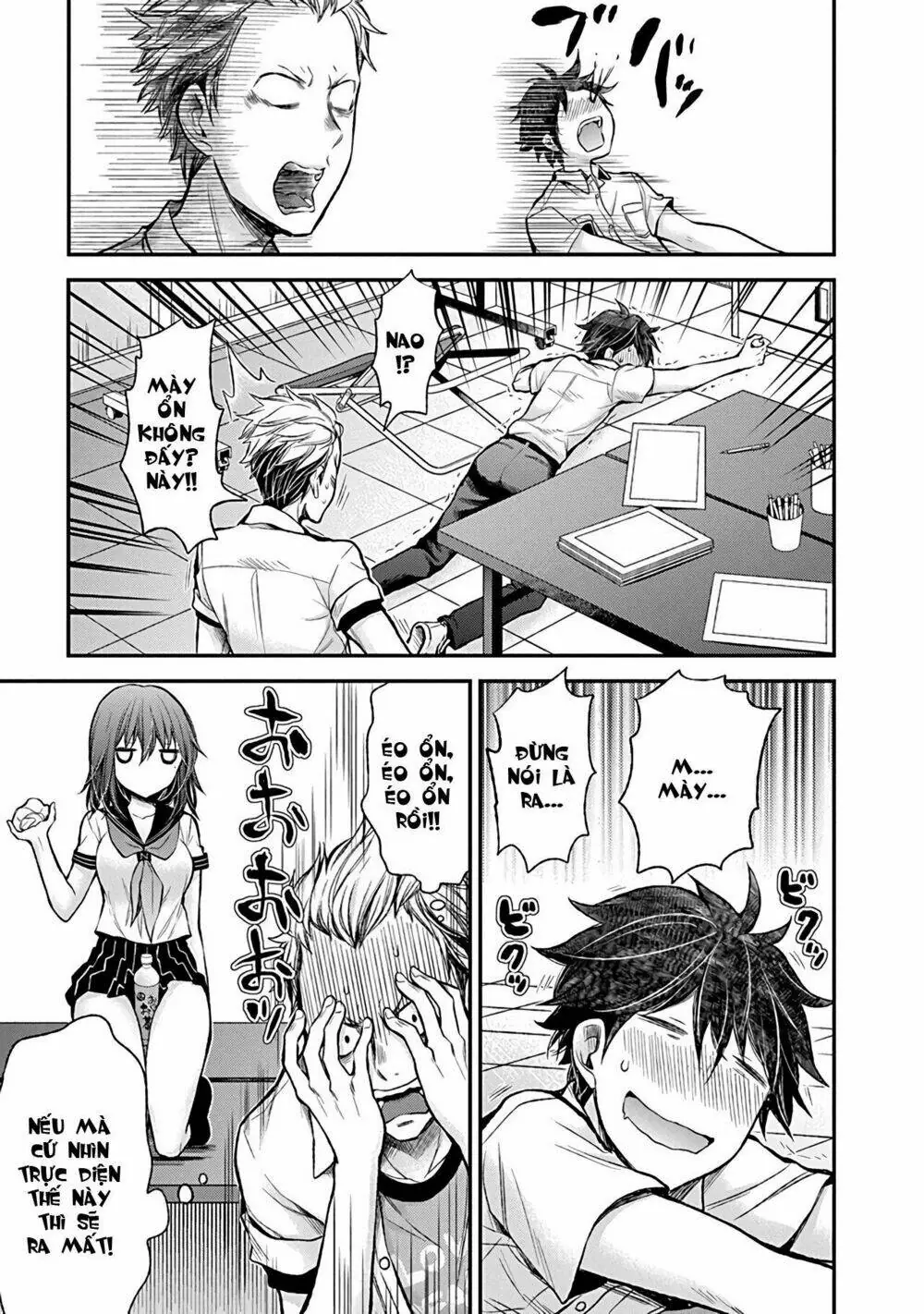 Henjo - Hen Na Joshi Kousei Amaguri Chiko Chapter 37 - Trang 20