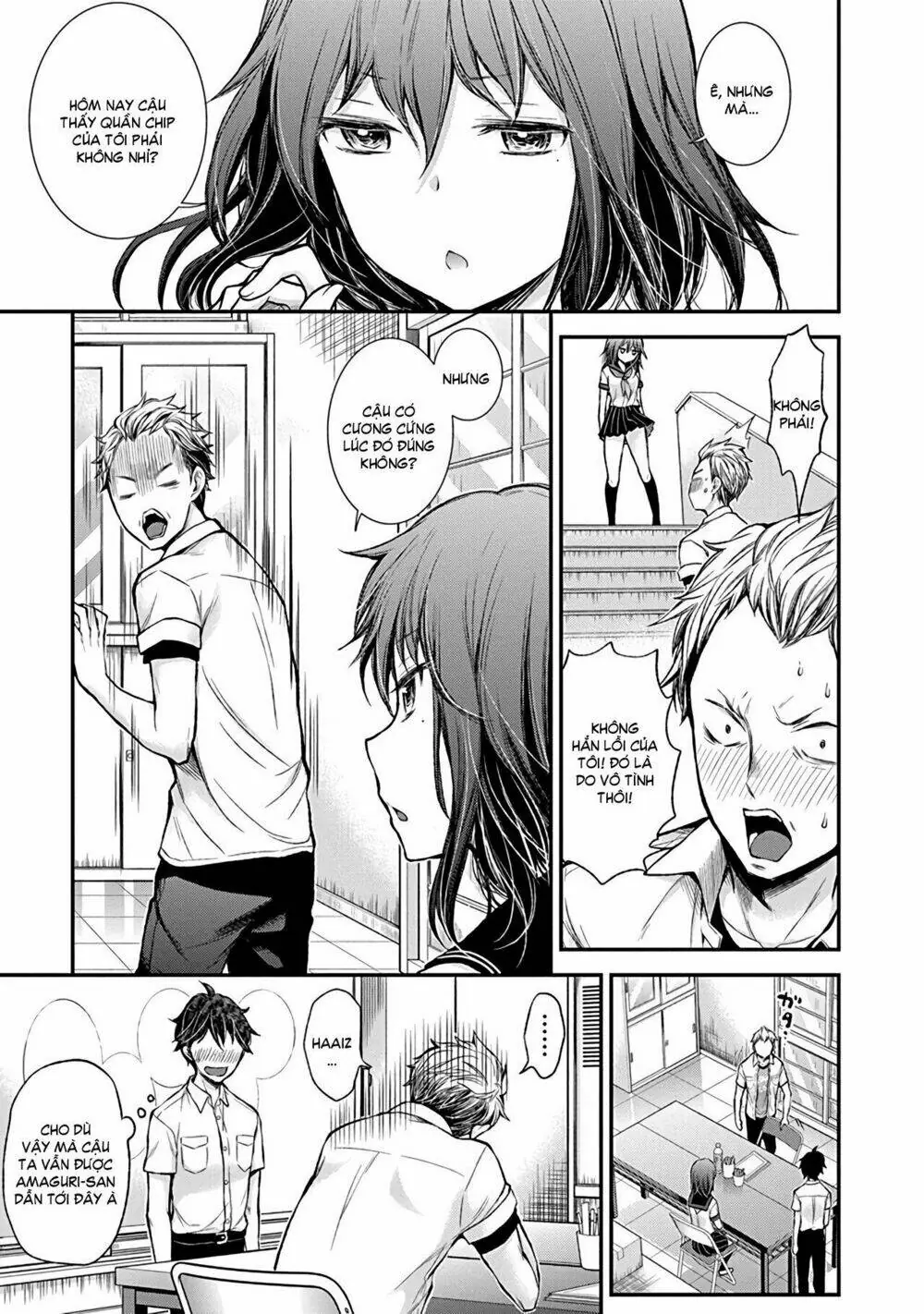 Henjo - Hen Na Joshi Kousei Amaguri Chiko Chapter 37 - Trang 6