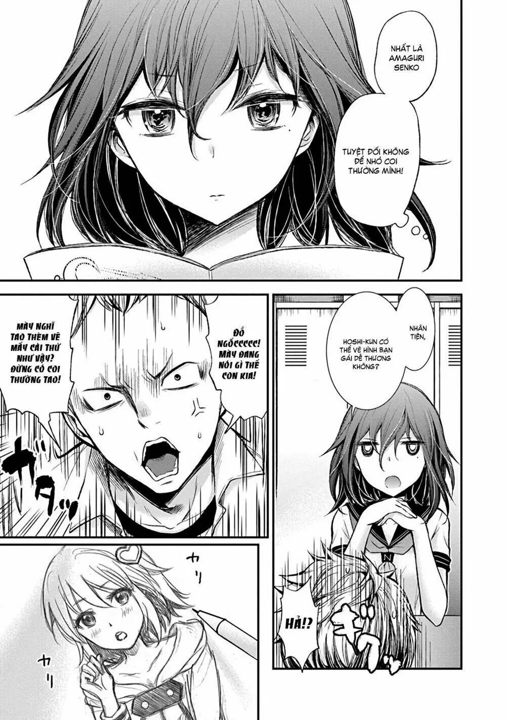 Henjo - Hen Na Joshi Kousei Amaguri Chiko Chapter 37 - Trang 8