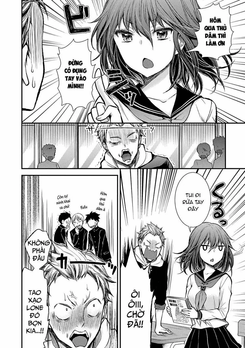 Henjo - Hen Na Joshi Kousei Amaguri Chiko Chapter 38.5 - Trang 10