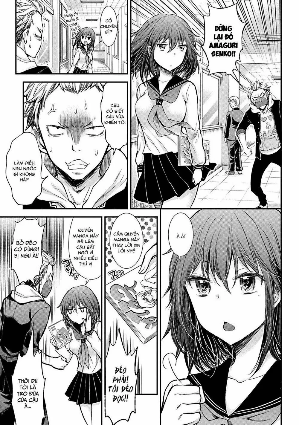 Henjo - Hen Na Joshi Kousei Amaguri Chiko Chapter 38.5 - Trang 11