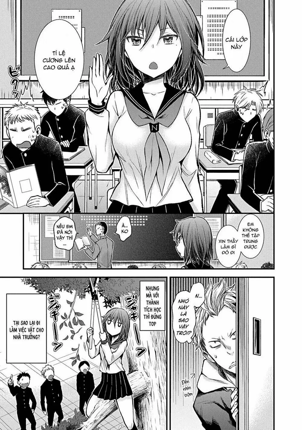 Henjo - Hen Na Joshi Kousei Amaguri Chiko Chapter 38.5 - Trang 13