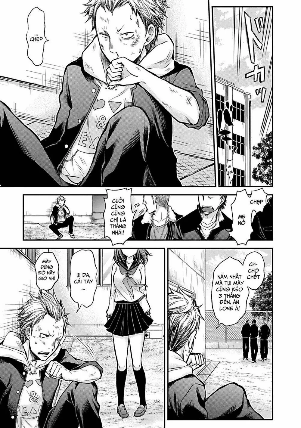 Henjo - Hen Na Joshi Kousei Amaguri Chiko Chapter 38.5 - Trang 15