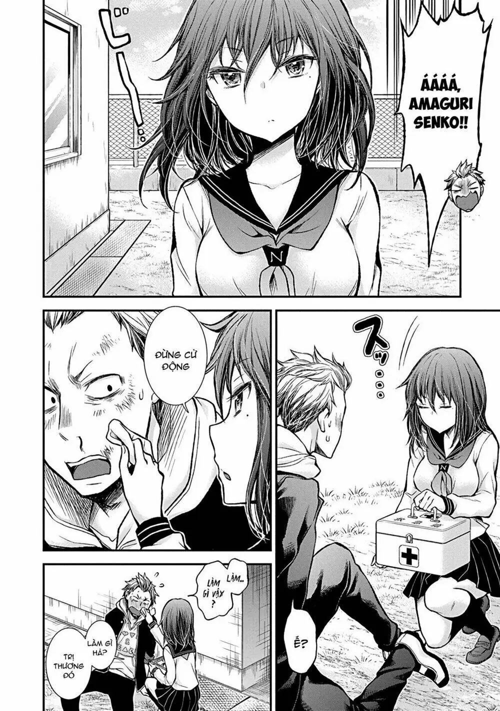 Henjo - Hen Na Joshi Kousei Amaguri Chiko Chapter 38.5 - Trang 16