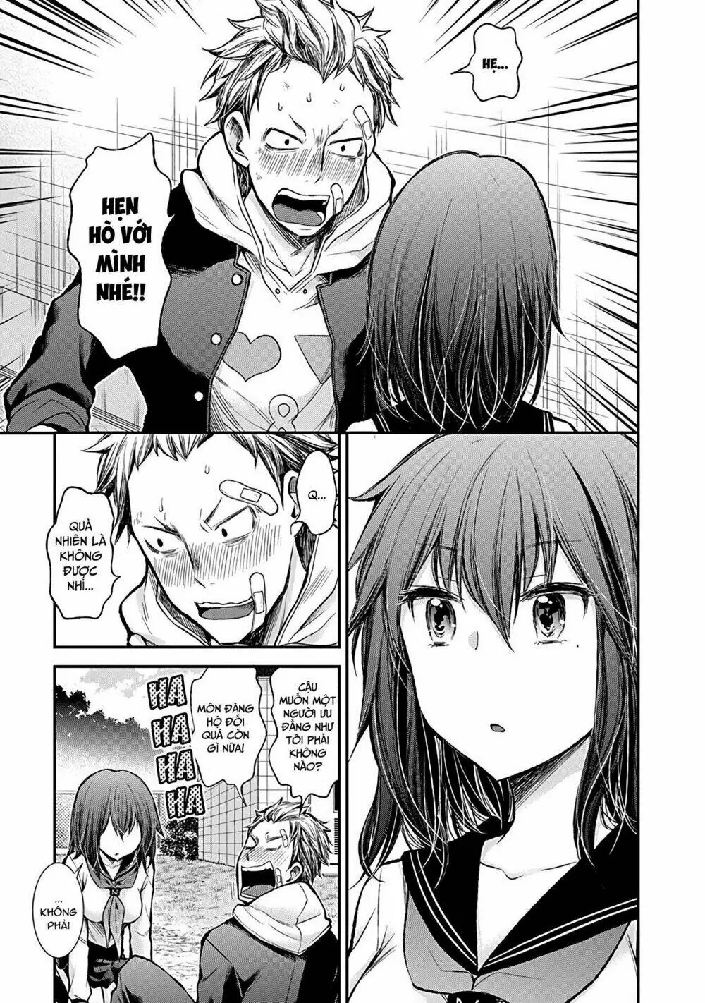 Henjo - Hen Na Joshi Kousei Amaguri Chiko Chapter 38.5 - Trang 19