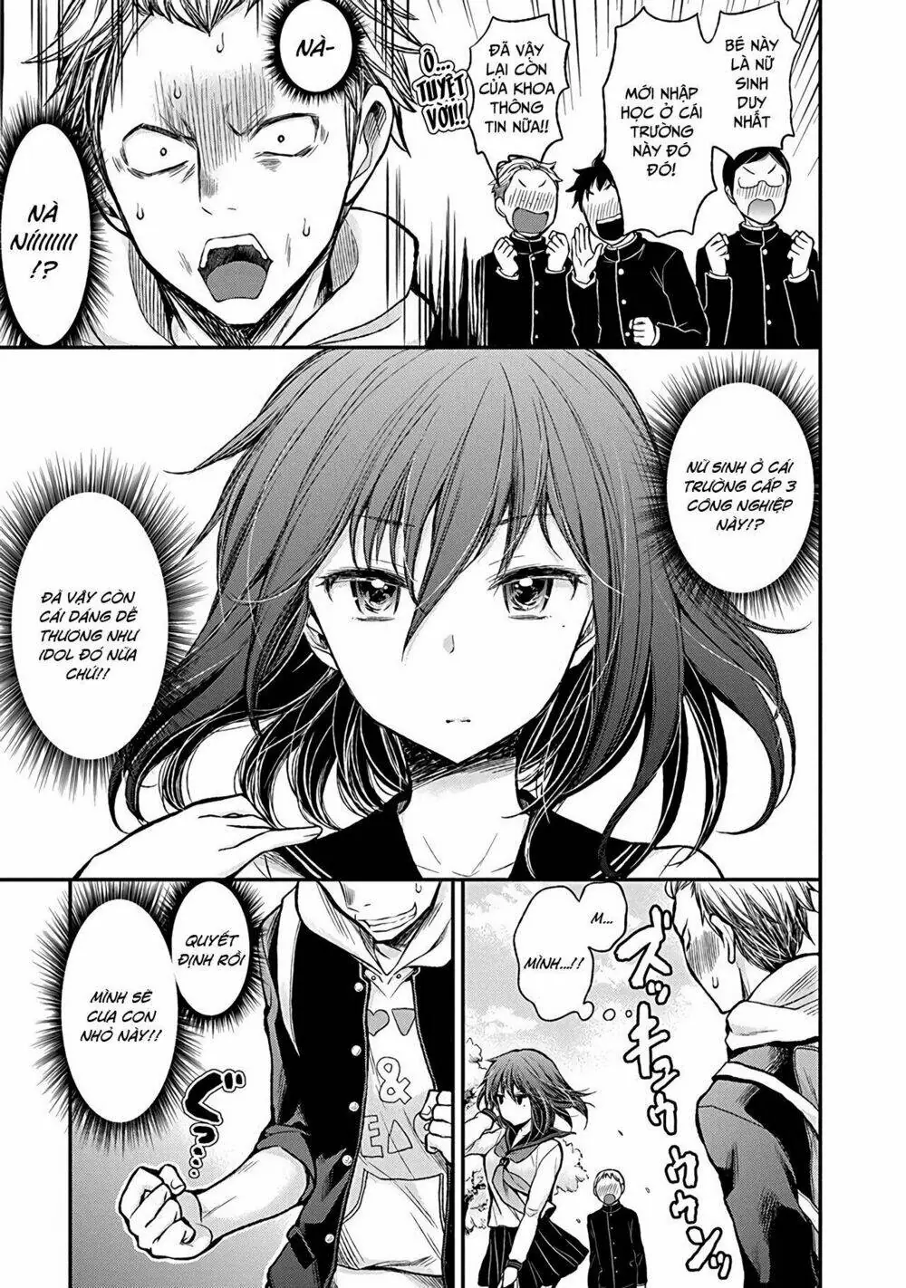 Henjo - Hen Na Joshi Kousei Amaguri Chiko Chapter 38.5 - Trang 5