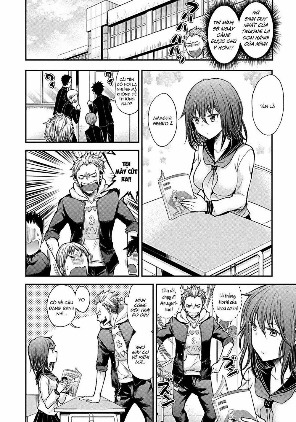Henjo - Hen Na Joshi Kousei Amaguri Chiko Chapter 38.5 - Trang 6