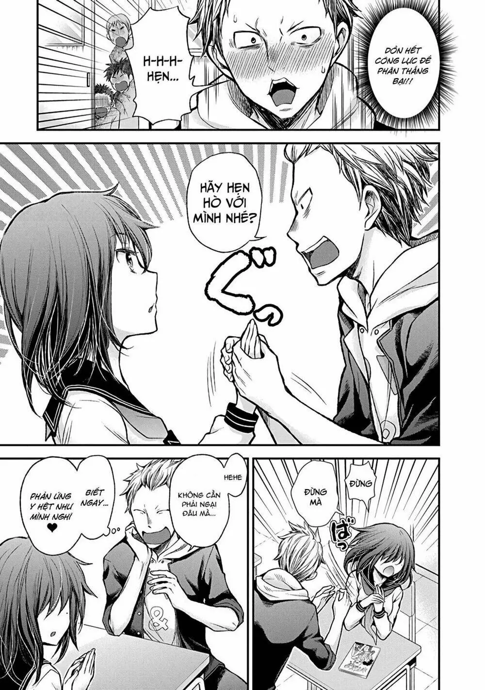 Henjo - Hen Na Joshi Kousei Amaguri Chiko Chapter 38.5 - Trang 7