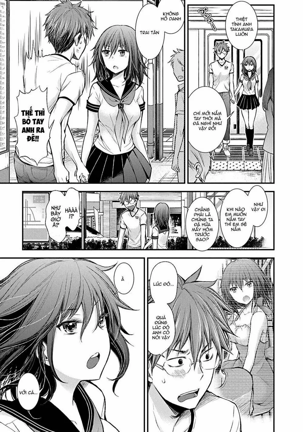 Henjo - Hen Na Joshi Kousei Amaguri Chiko Chapter 38 - Trang 6