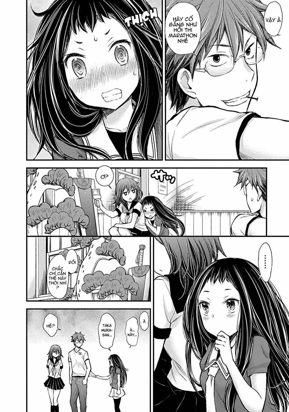 Henjo - Hen Na Joshi Kousei Amaguri Chiko Chapter 38 - Trang 9