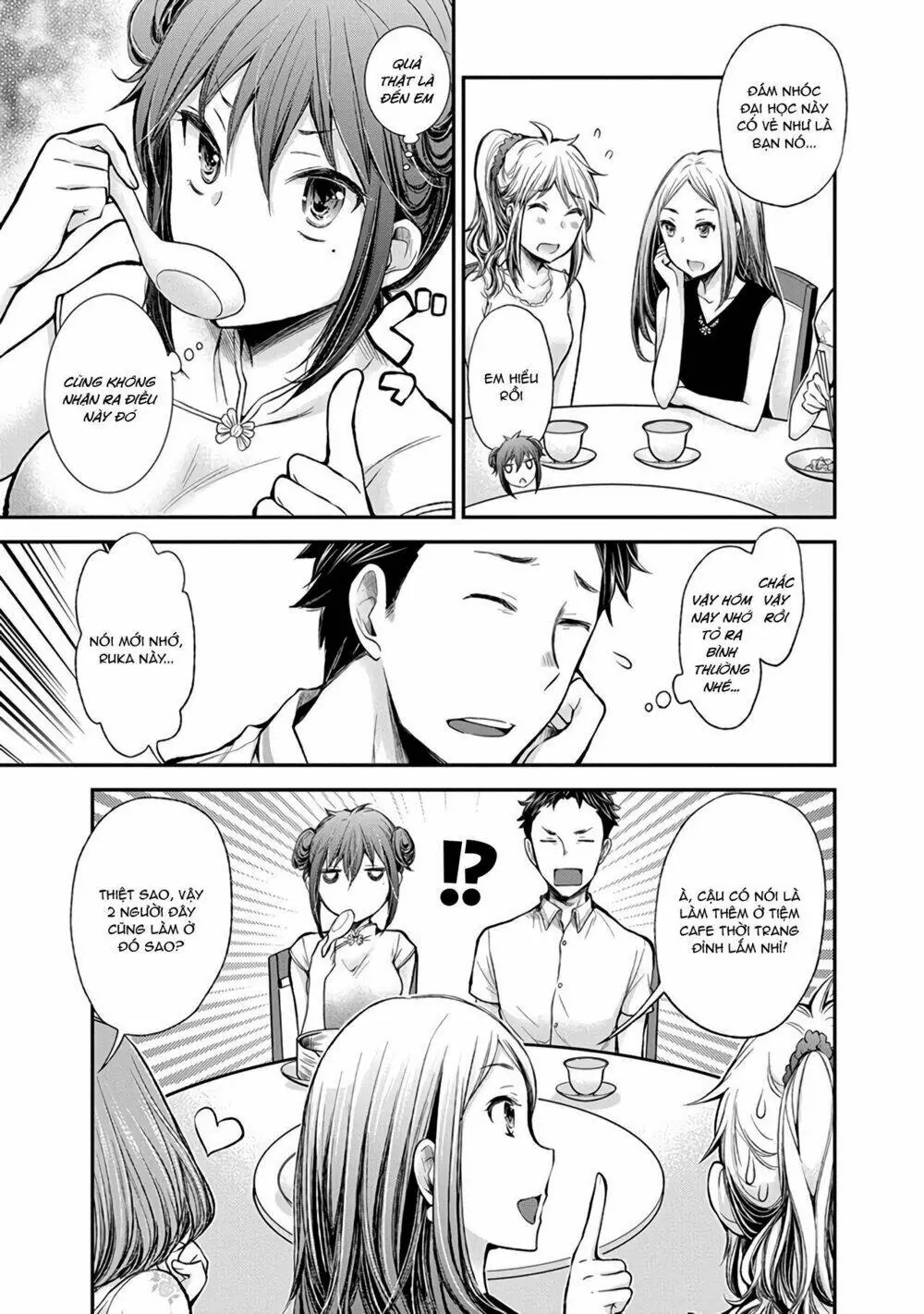 Henjo - Hen Na Joshi Kousei Amaguri Chiko Chapter 39 - Trang 15