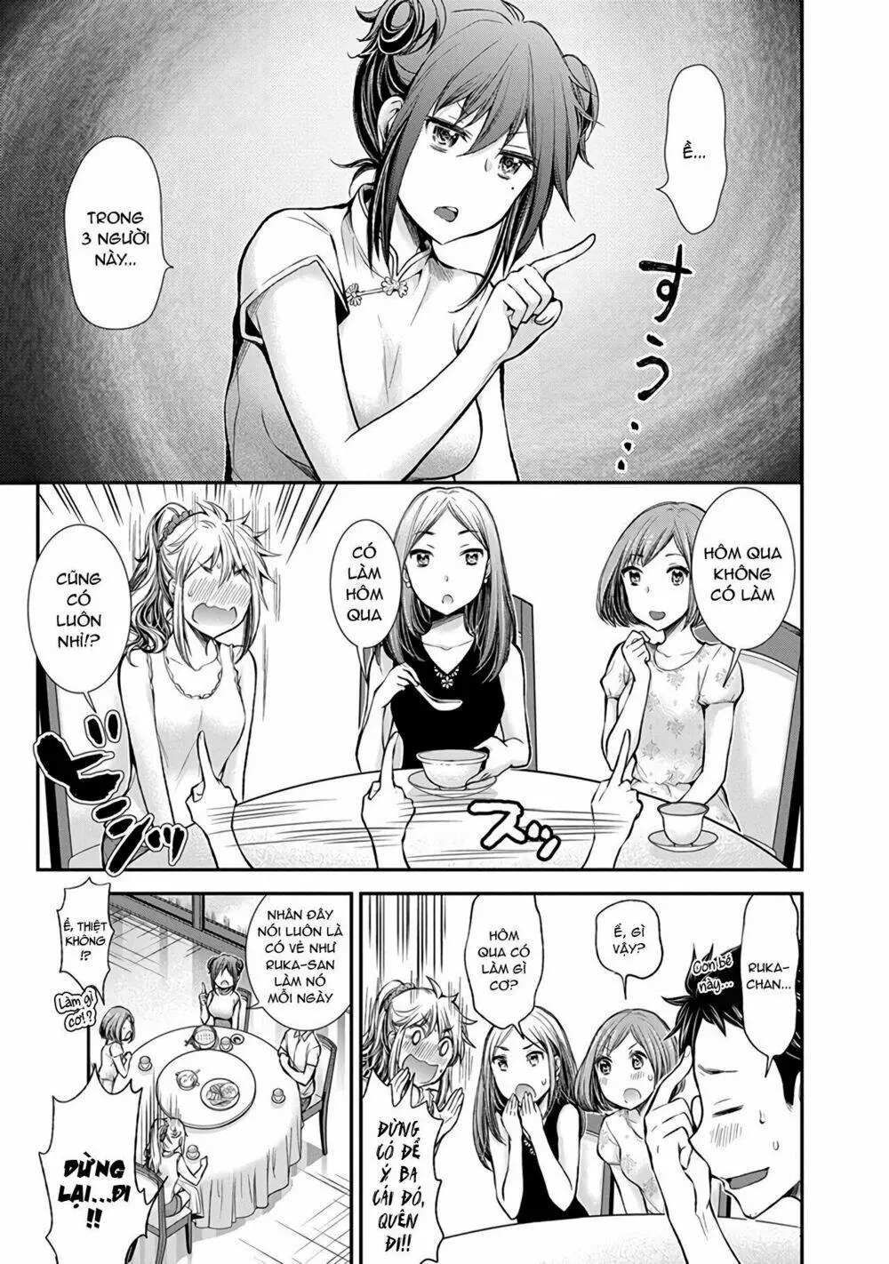 Henjo - Hen Na Joshi Kousei Amaguri Chiko Chapter 39 - Trang 19