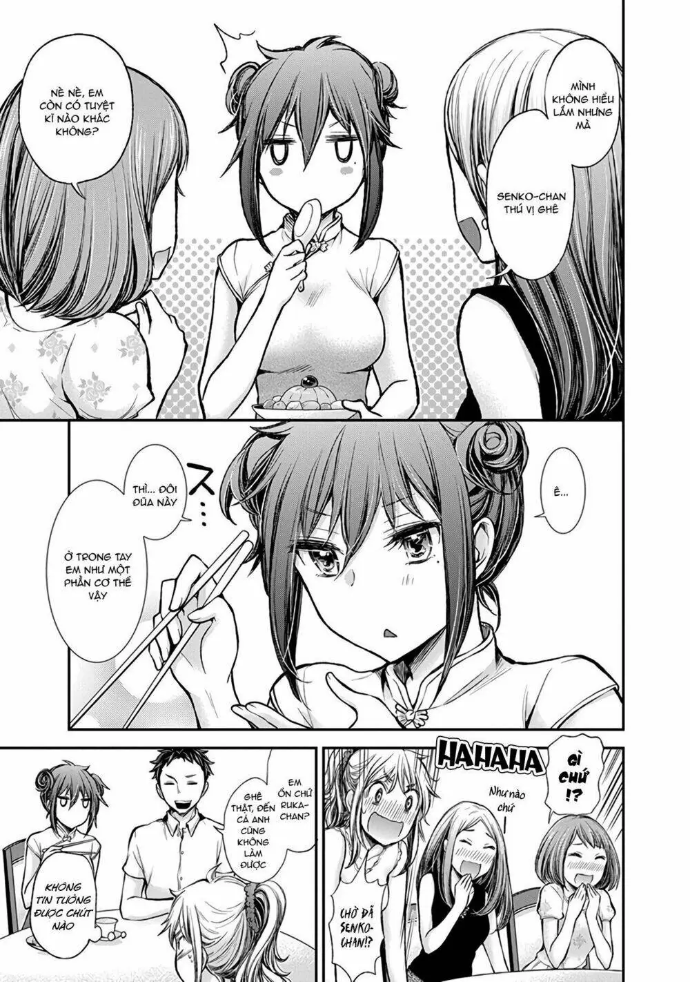 Henjo - Hen Na Joshi Kousei Amaguri Chiko Chapter 39 - Trang 21