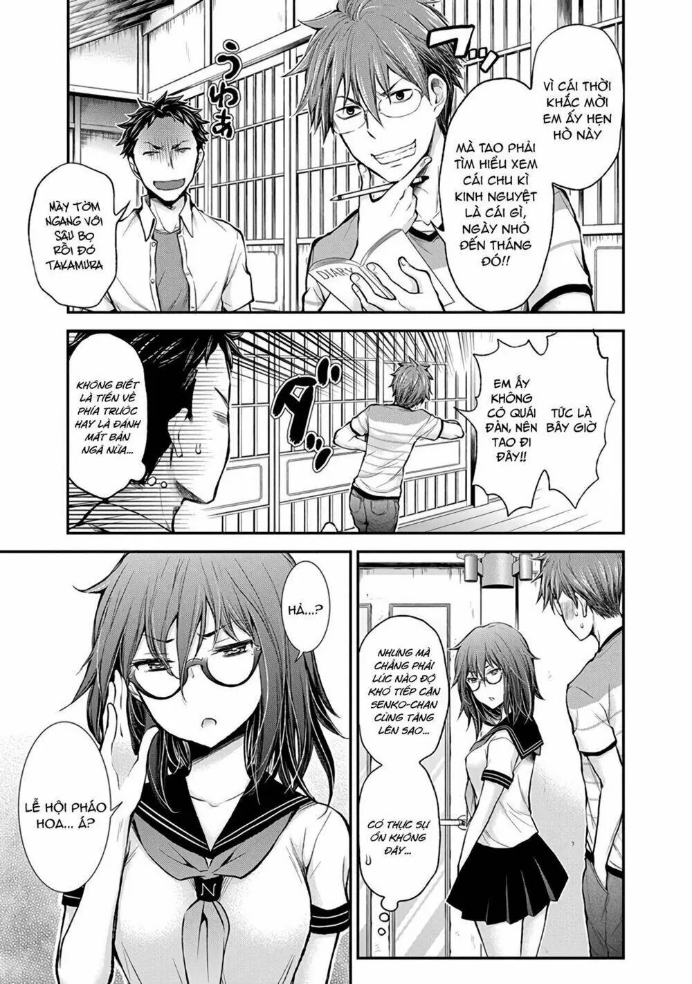 Henjo - Hen Na Joshi Kousei Amaguri Chiko Chapter 40 - Trang 5