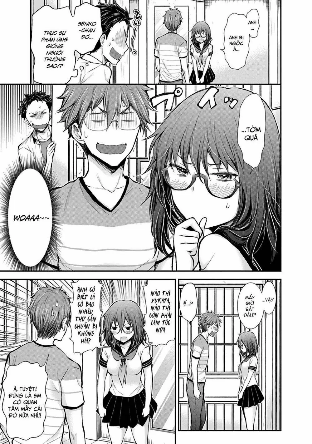 Henjo - Hen Na Joshi Kousei Amaguri Chiko Chapter 40 - Trang 7