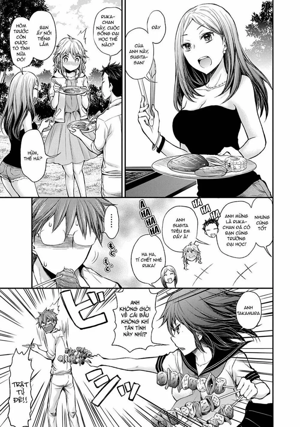 Henjo - Hen Na Joshi Kousei Amaguri Chiko Chapter 41 - Trang 11