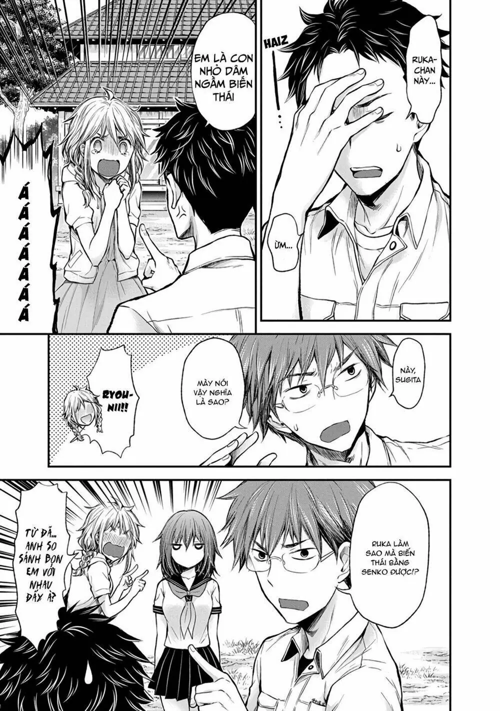 Henjo - Hen Na Joshi Kousei Amaguri Chiko Chapter 41 - Trang 15