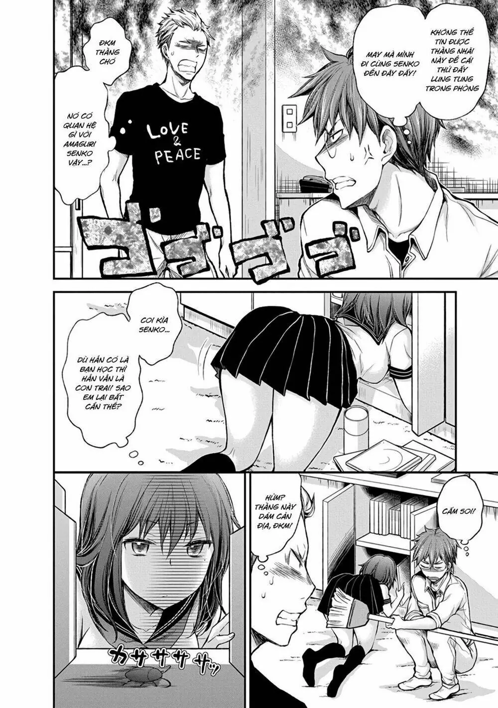 Henjo - Hen Na Joshi Kousei Amaguri Chiko Chapter 42 - Trang 10