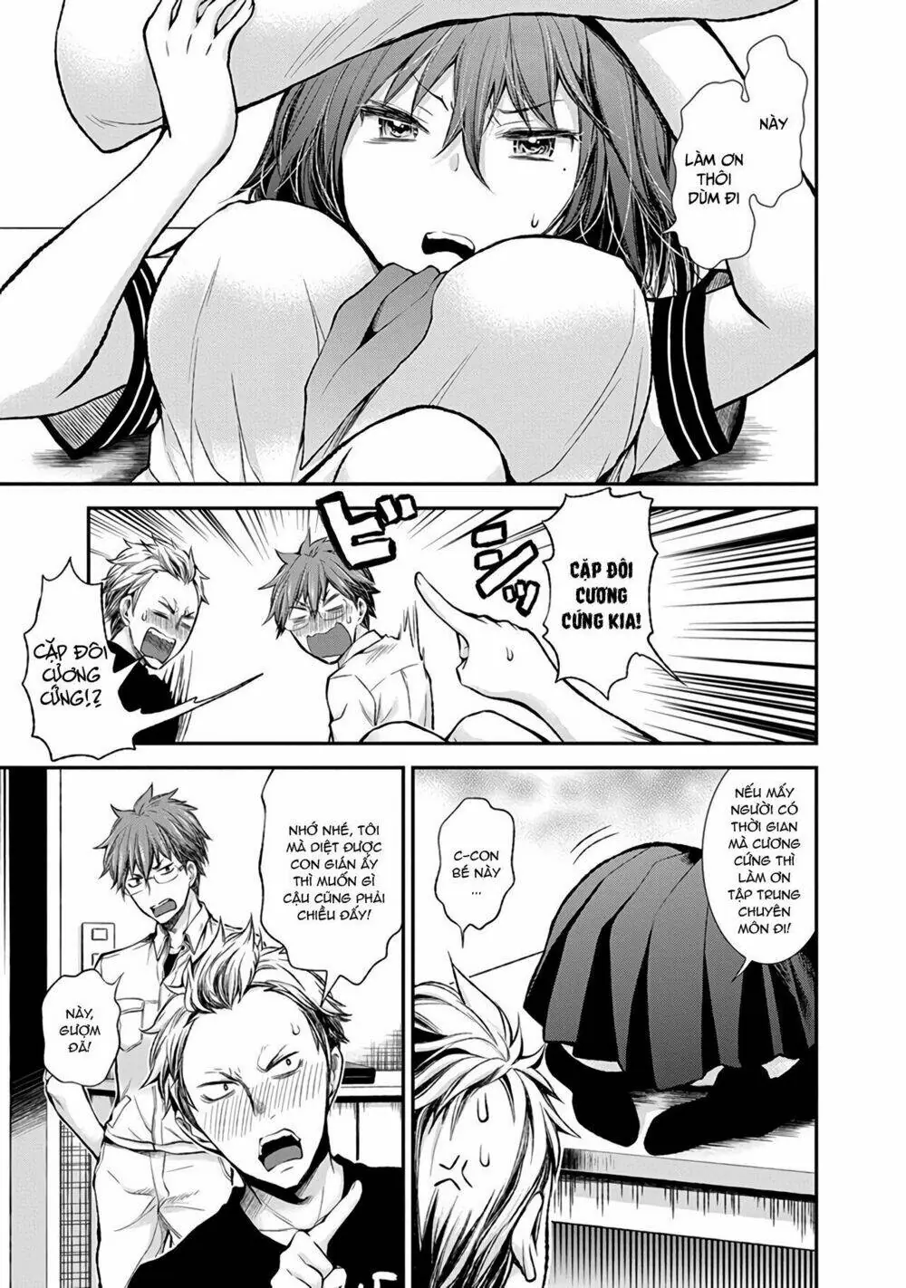 Henjo - Hen Na Joshi Kousei Amaguri Chiko Chapter 42 - Trang 15