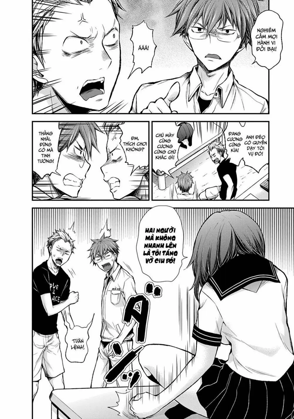 Henjo - Hen Na Joshi Kousei Amaguri Chiko Chapter 42 - Trang 16