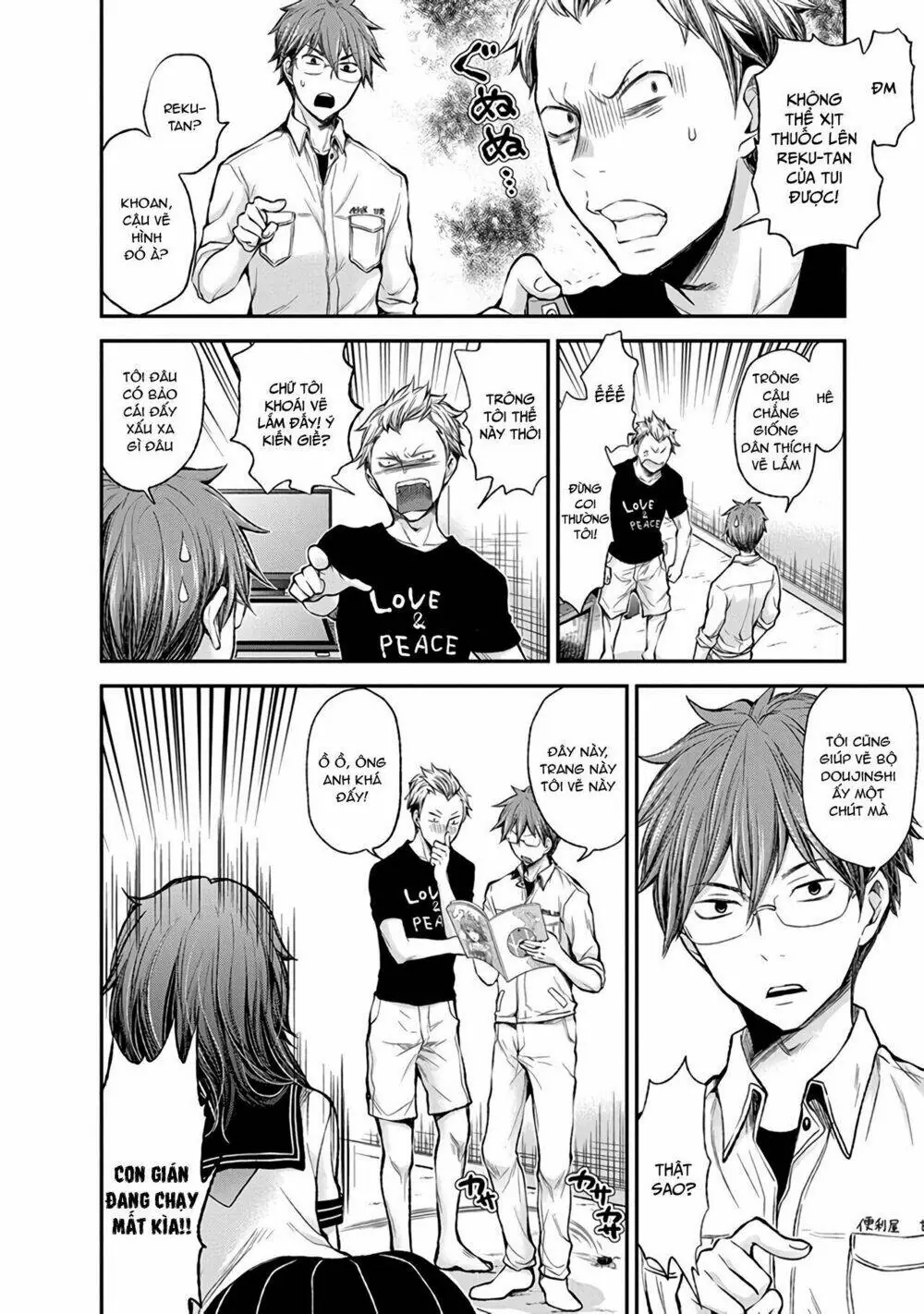 Henjo - Hen Na Joshi Kousei Amaguri Chiko Chapter 42 - Trang 18