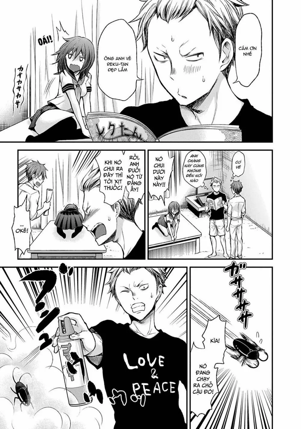 Henjo - Hen Na Joshi Kousei Amaguri Chiko Chapter 42 - Trang 19