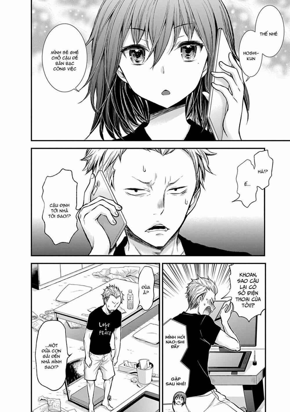 Henjo - Hen Na Joshi Kousei Amaguri Chiko Chapter 42 - Trang 4