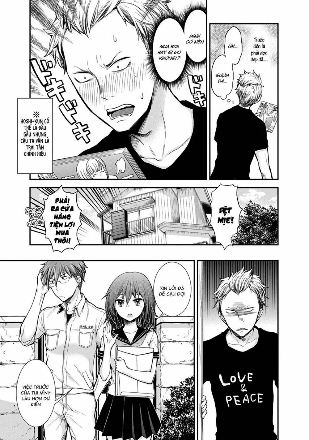 Henjo - Hen Na Joshi Kousei Amaguri Chiko Chapter 42 - Trang 5
