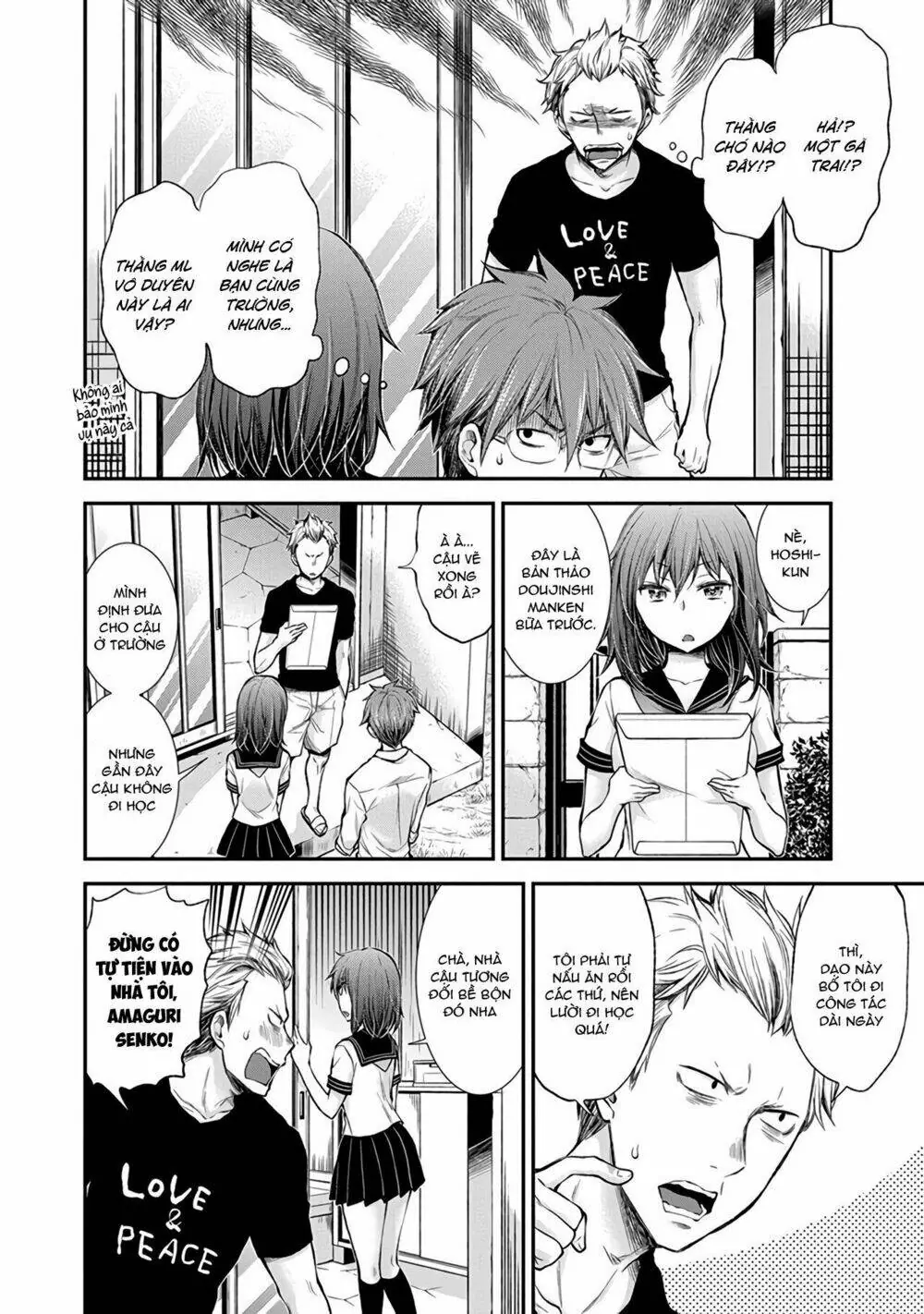 Henjo - Hen Na Joshi Kousei Amaguri Chiko Chapter 42 - Trang 6