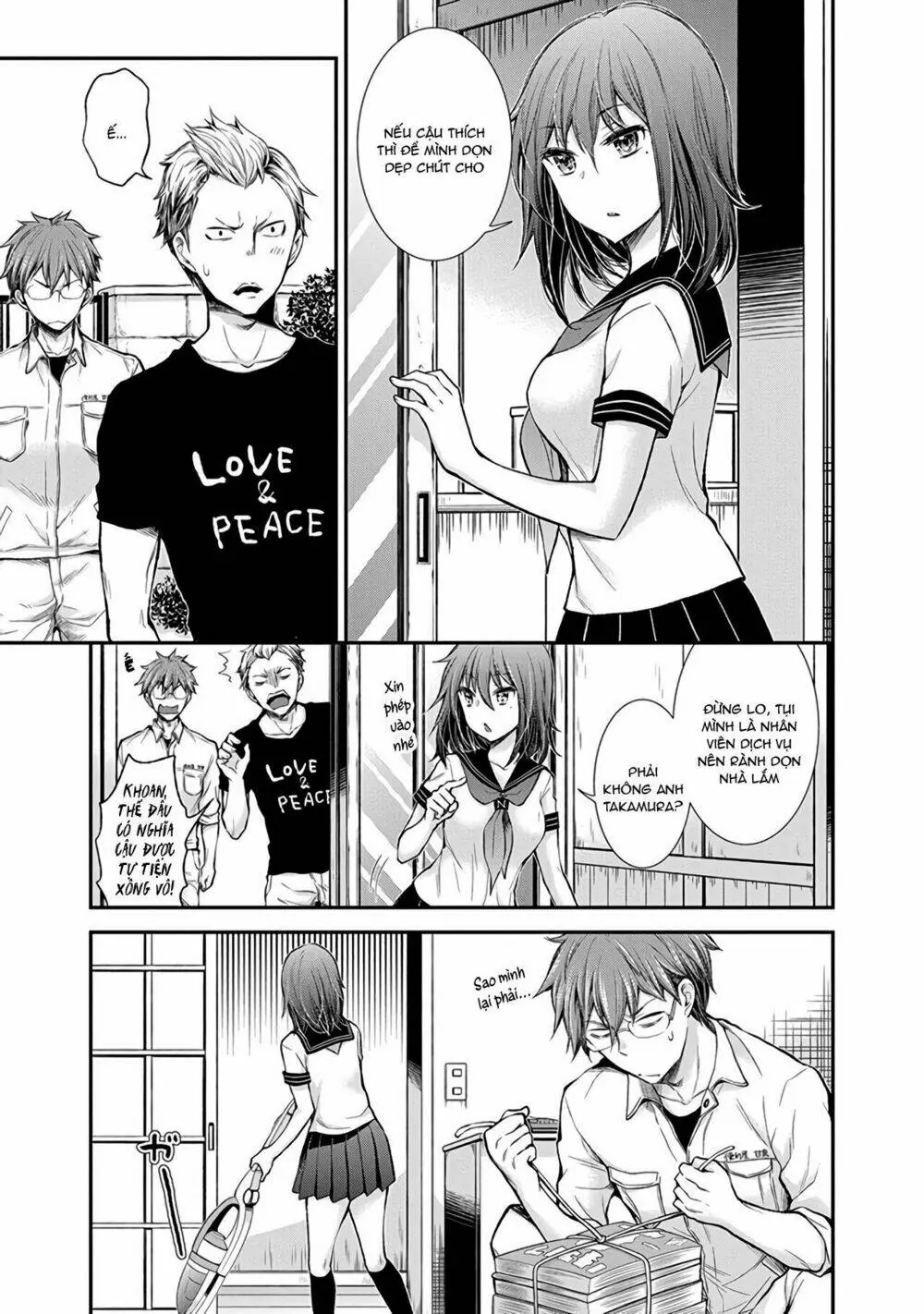 Henjo - Hen Na Joshi Kousei Amaguri Chiko Chapter 42 - Trang 7